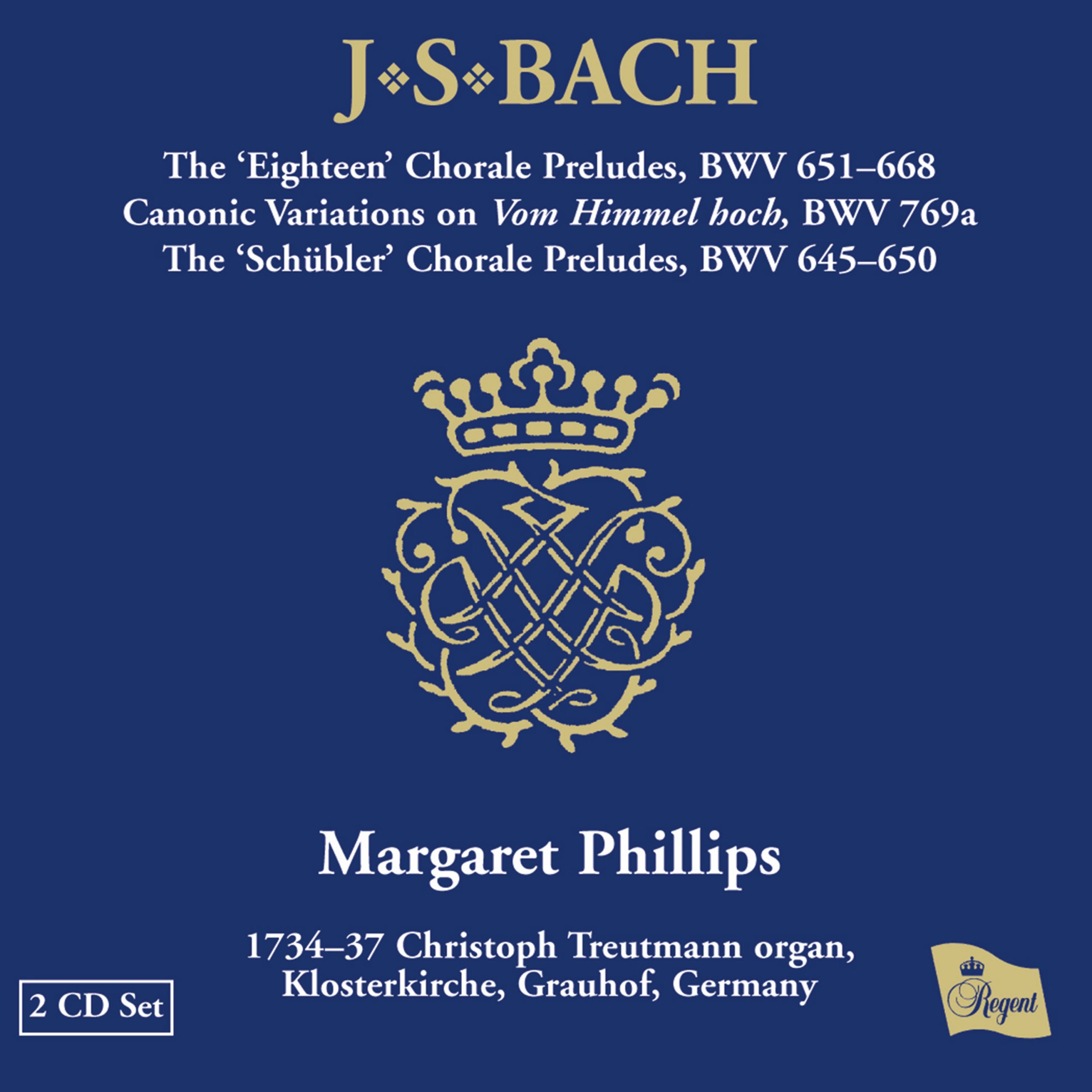 J S Bach Organ Works Volume I – 2 CD set
