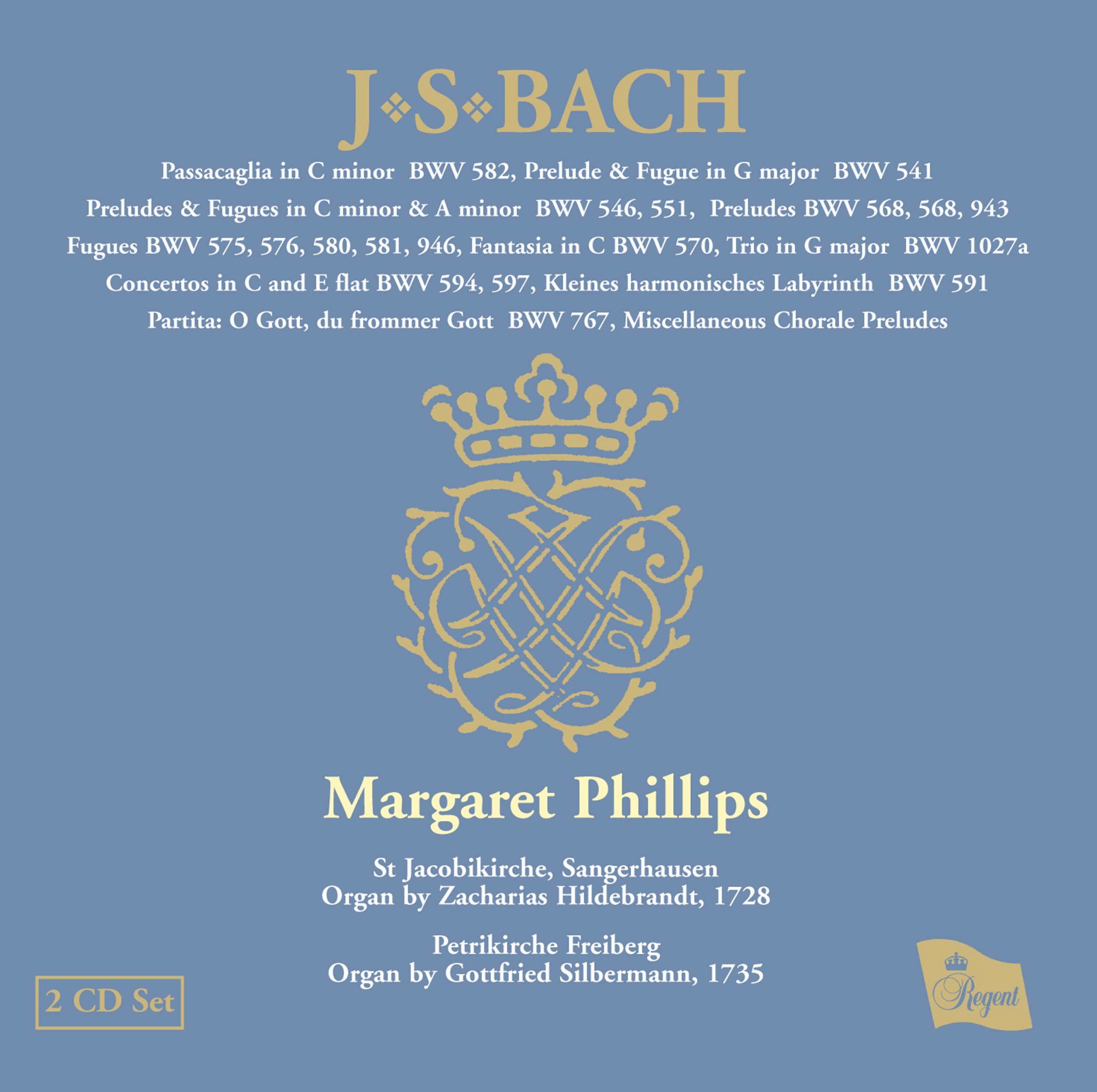 J S BACH Organ Works Volume VII - 2 CD set